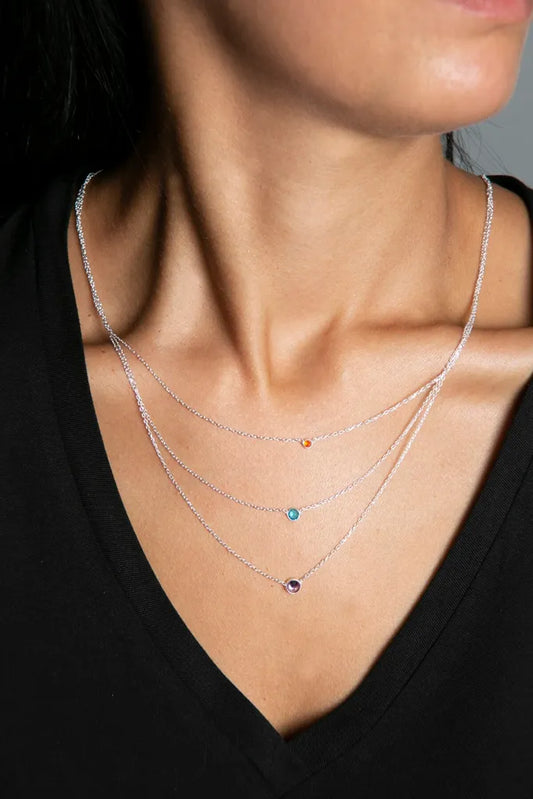 LAYERED COLORS NECKLACE