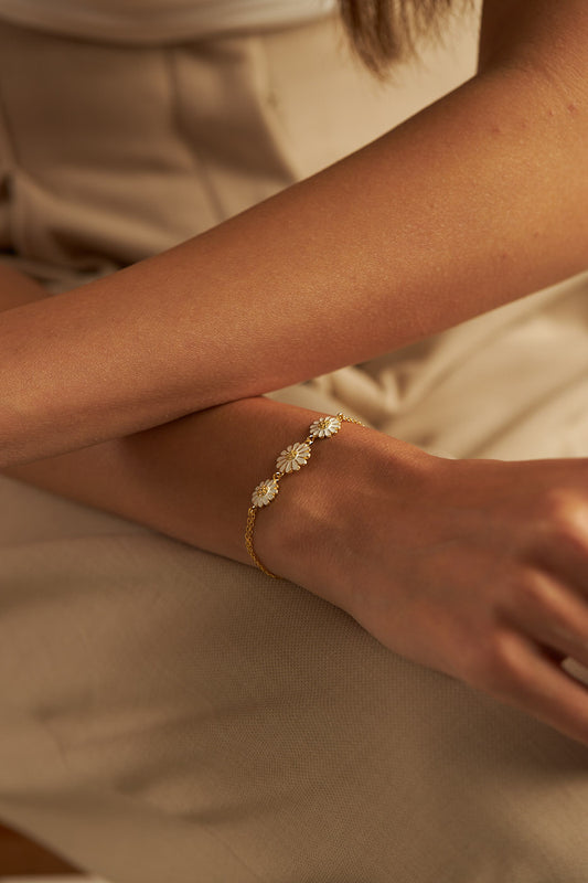 GÄNSEBLÜMCHEN ARMBAND