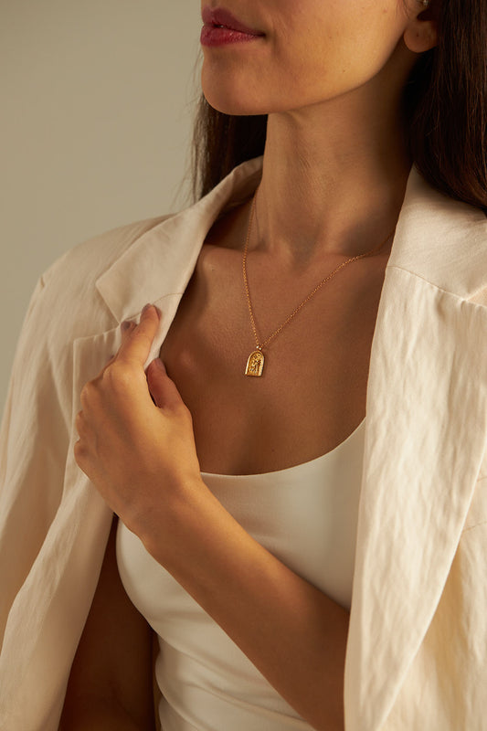 SUNCHASER HALSKETTE GOLD VERMEIL