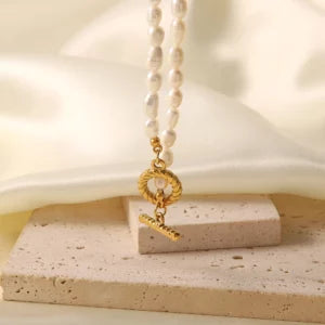 RETRO PEARLS HALSKETTE