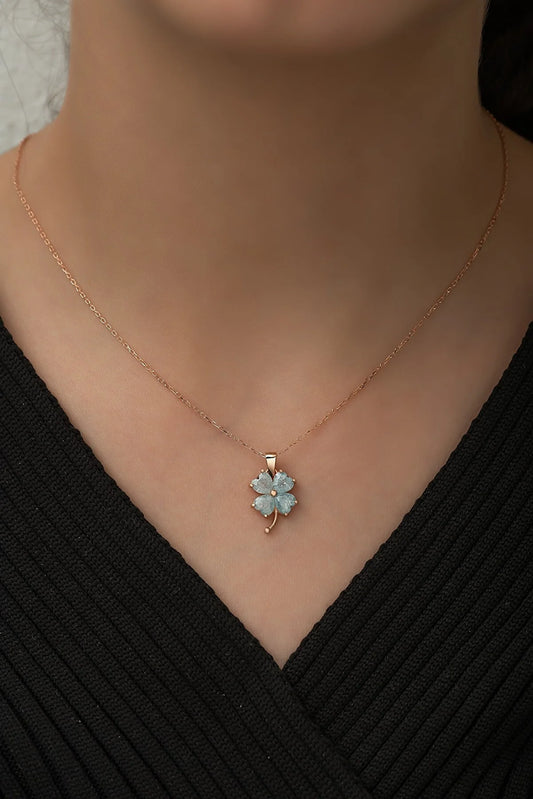 GOOD LUCK HALSKETTE SKYBLUE