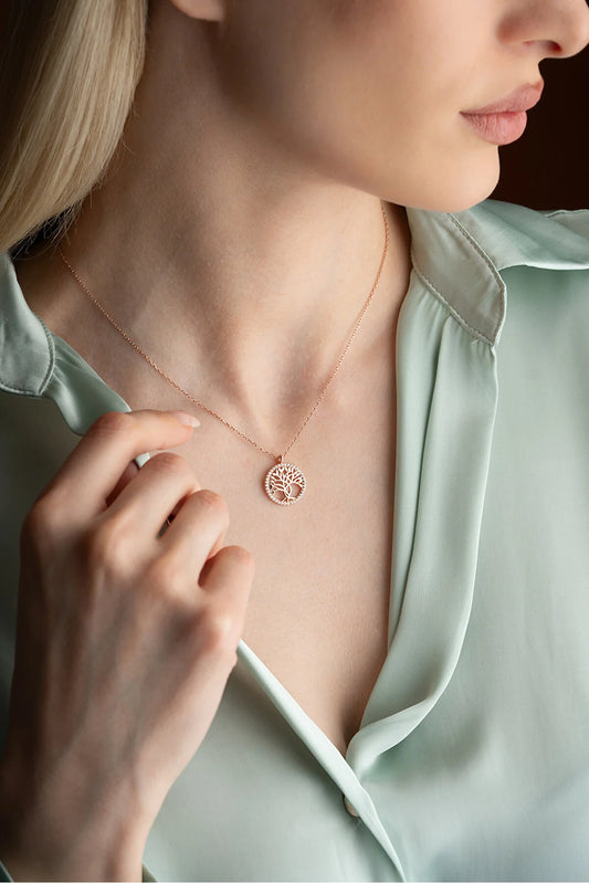 TREE OF LIFE SPARKLE HALSKETTE