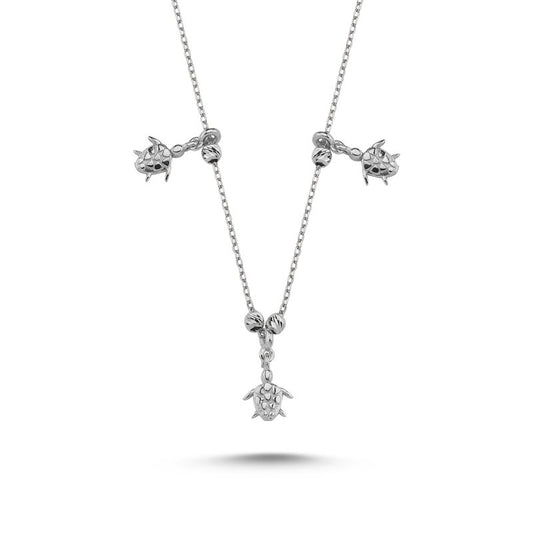 TURTLE CHARMS HALSKETTE