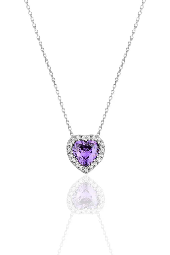 L'AMOUR AMETHYST HALSKETTE