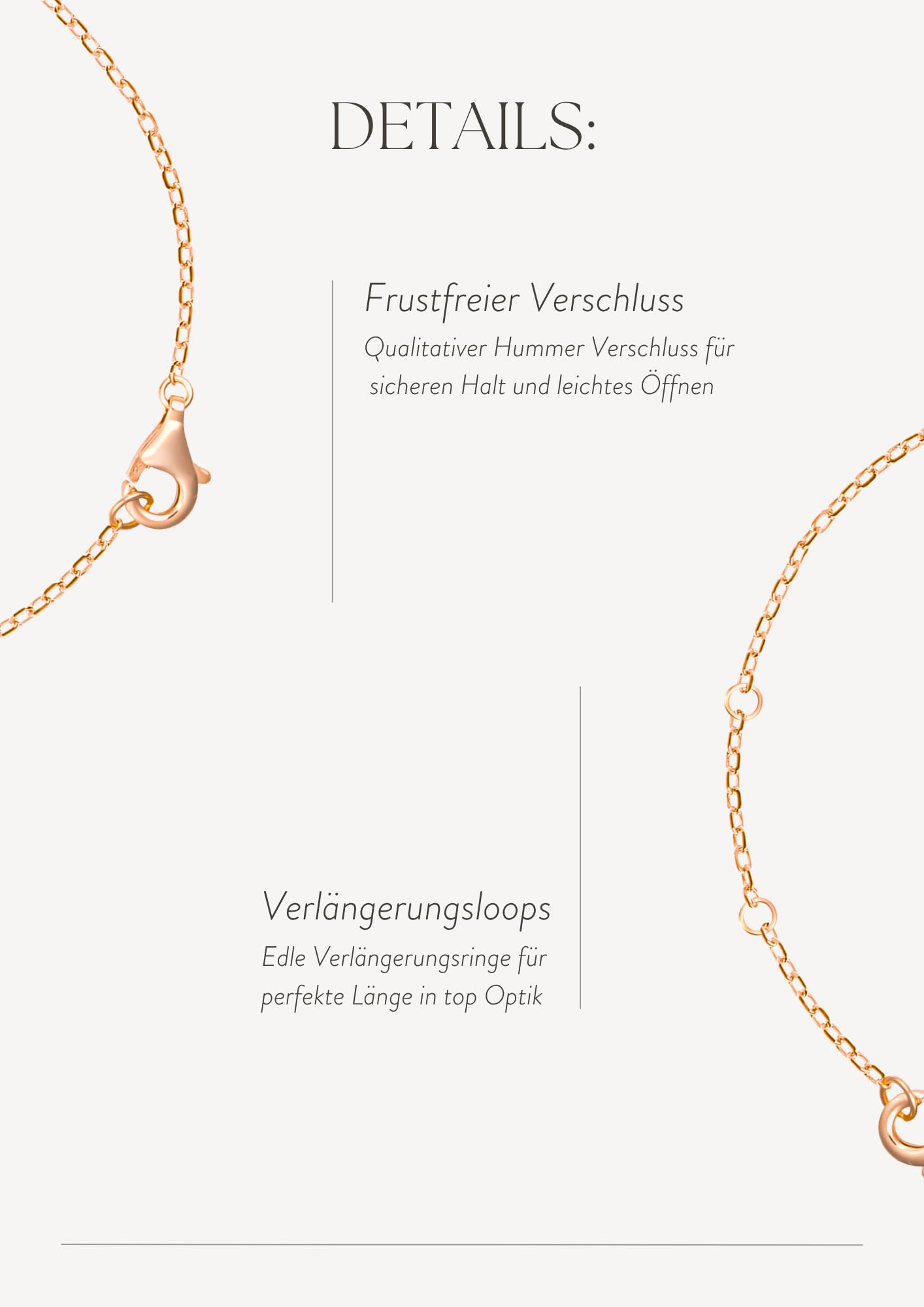 Einzelstück® Kolibri Fußkette I 925 Sterling Silber Fußkettchen mit Vogel Design I 14K Gold & Rosegold I Hummingbird Vogel mit Zirkonia Steinen I Allergikerfreundlicher Echtschmuck (Gold)