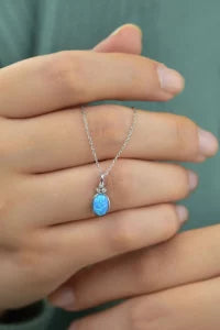 OPAL CLASSIC KETTE SILBER
