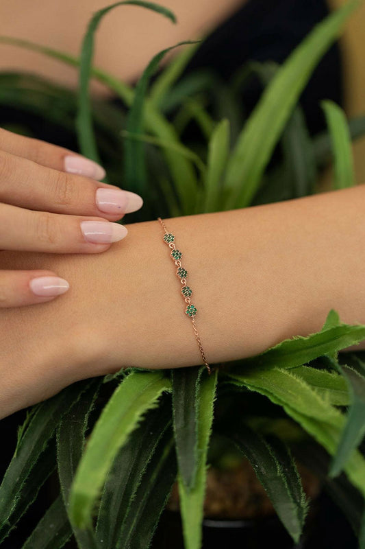 einzelstück-armband-emerald