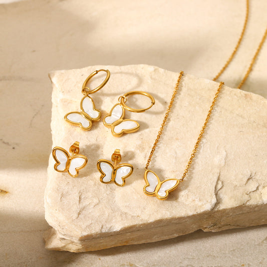 BUTTERFLY SHELL HOOPS