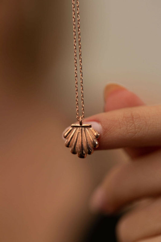 einzelstück-muschel-goldkette