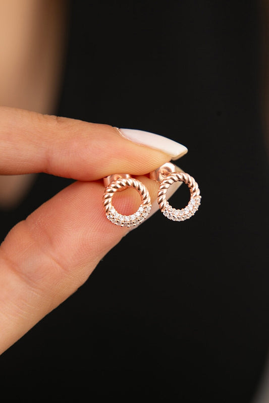 WREATH STUD EARRINGS