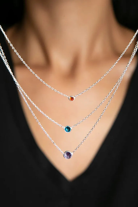 LAYERED COLORS NECKLACE