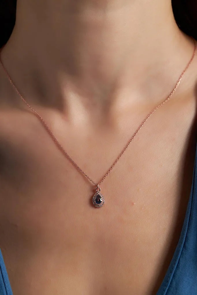 MYSTIC DROP HALSKETTE ROSEGOLD