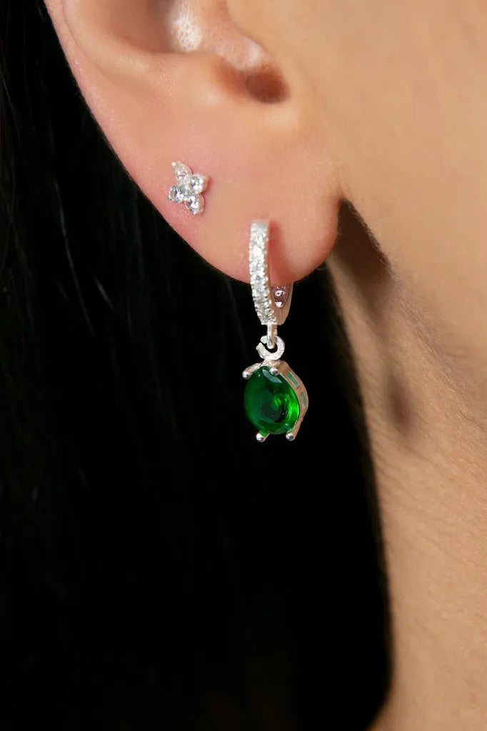 MINIMAL FLOWER OHRSTECKER