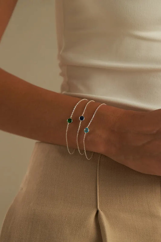 SINGLE CRYSTAL ARMBAND