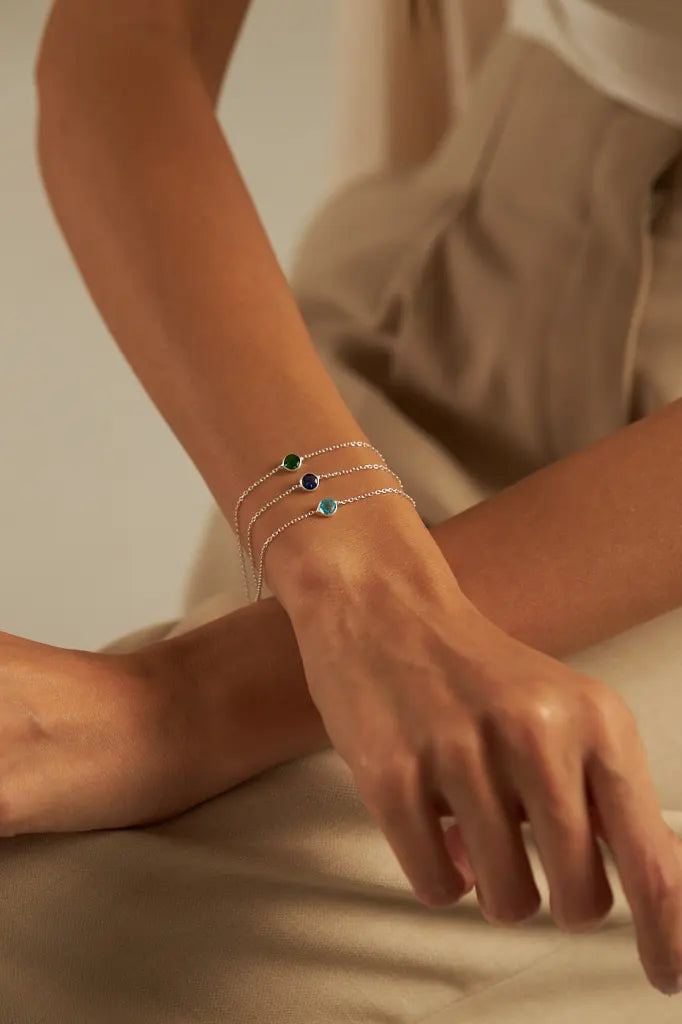 SINGLE CRYSTAL ARMBAND