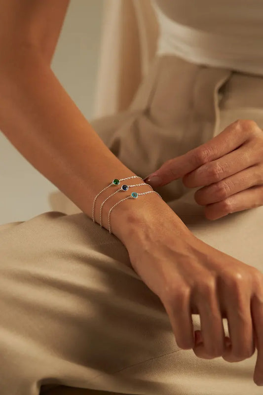 SINGLE CRYSTAL ARMBAND