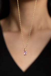 BAGUETTE HALSKETTE ROSÉ