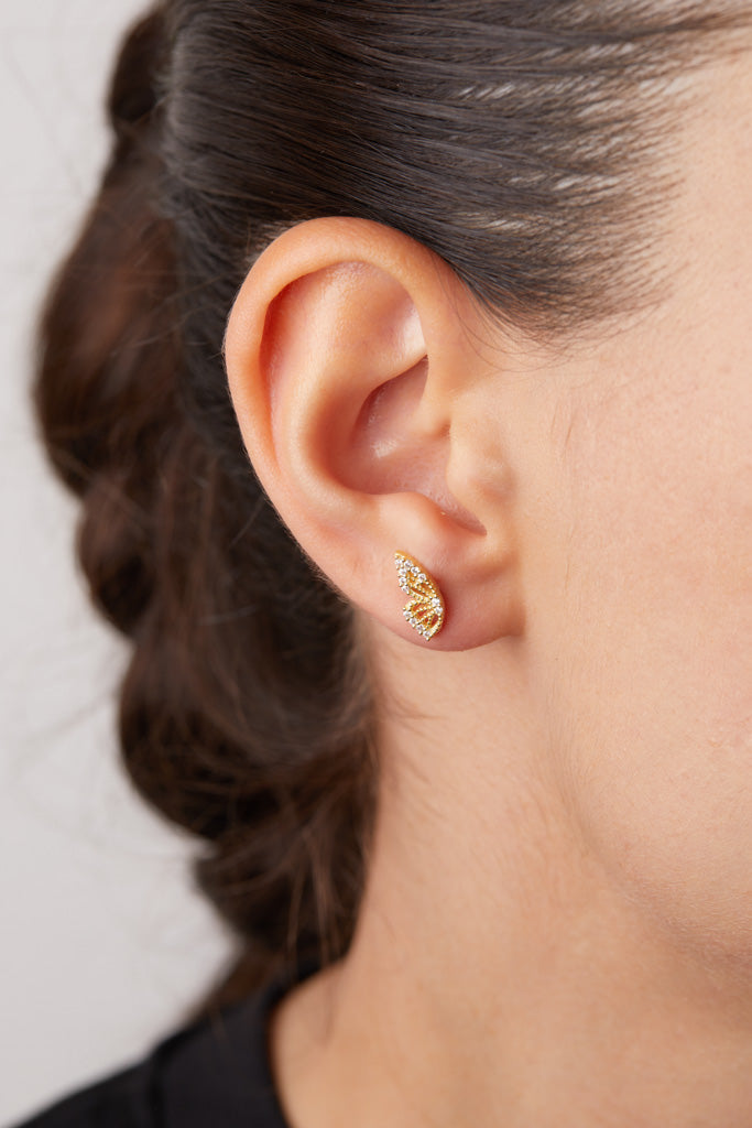 BUTTERFLY OHRSTECKER