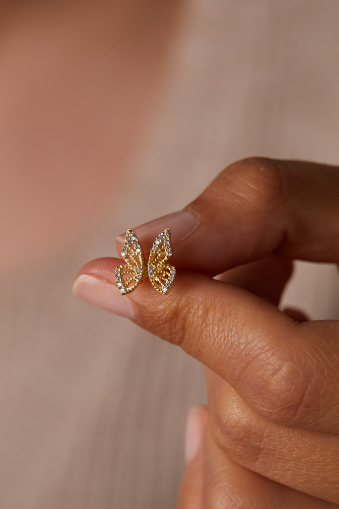 BUTTERFLY OHRSTECKER