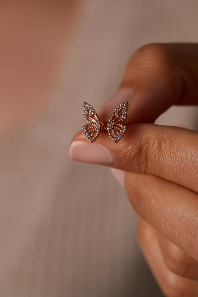 BUTTERFLY OHRSTECKER