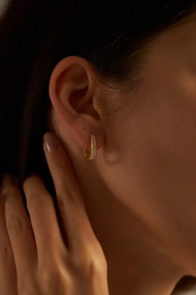 SPARKLE HOOPS OHRSTECKER