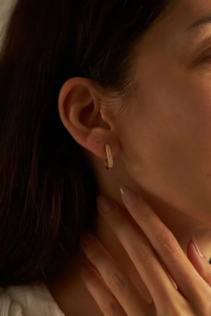 SPARKLE HOOPS OHRSTECKER