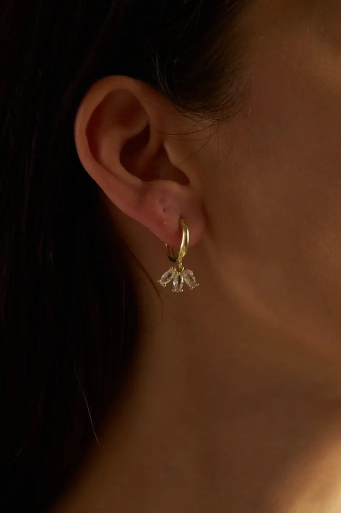 LOTUS HOOPS OHRSTECKER
