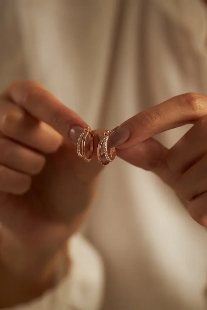 CHAKRA HOOPS OHRSTECKER