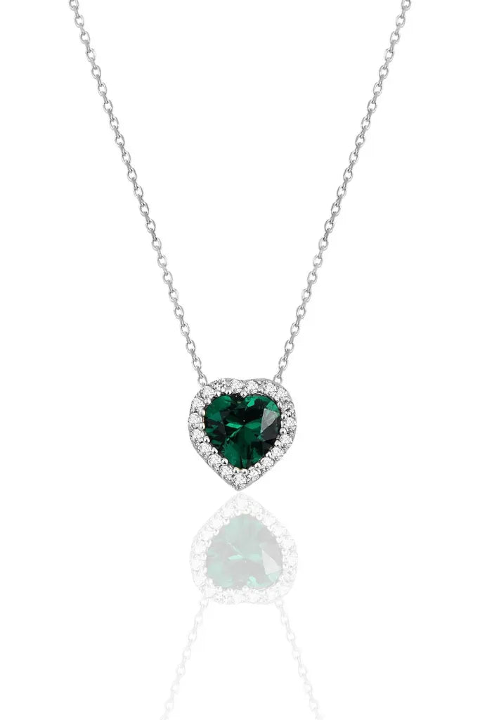 L'AMOUR EMERALD HALSKETTE