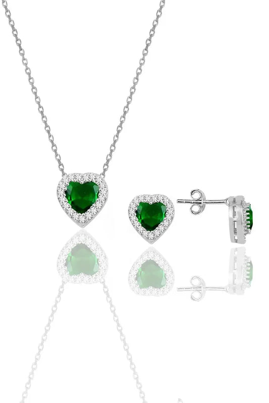L'AMOUR EMERALD HALSKETTE
