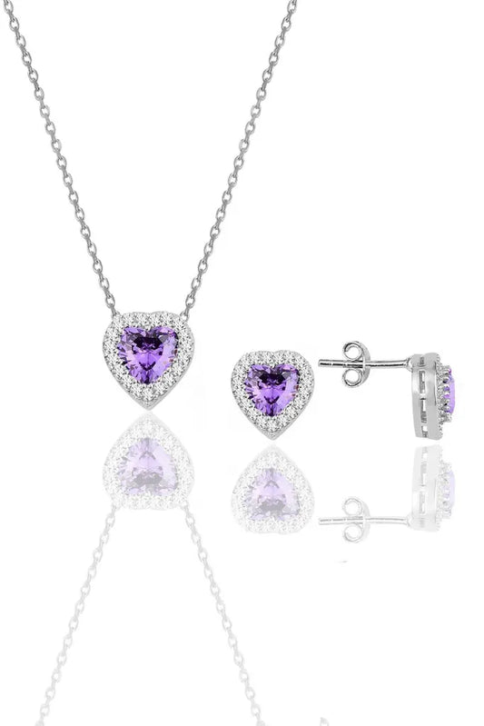 L'AMOUR AMETHYST HALSKETTE