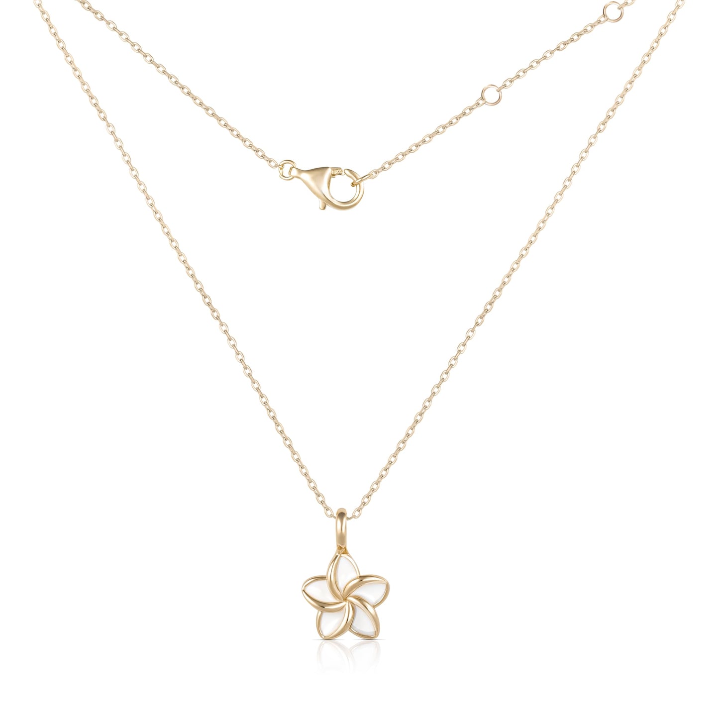 Frangipani Halskette