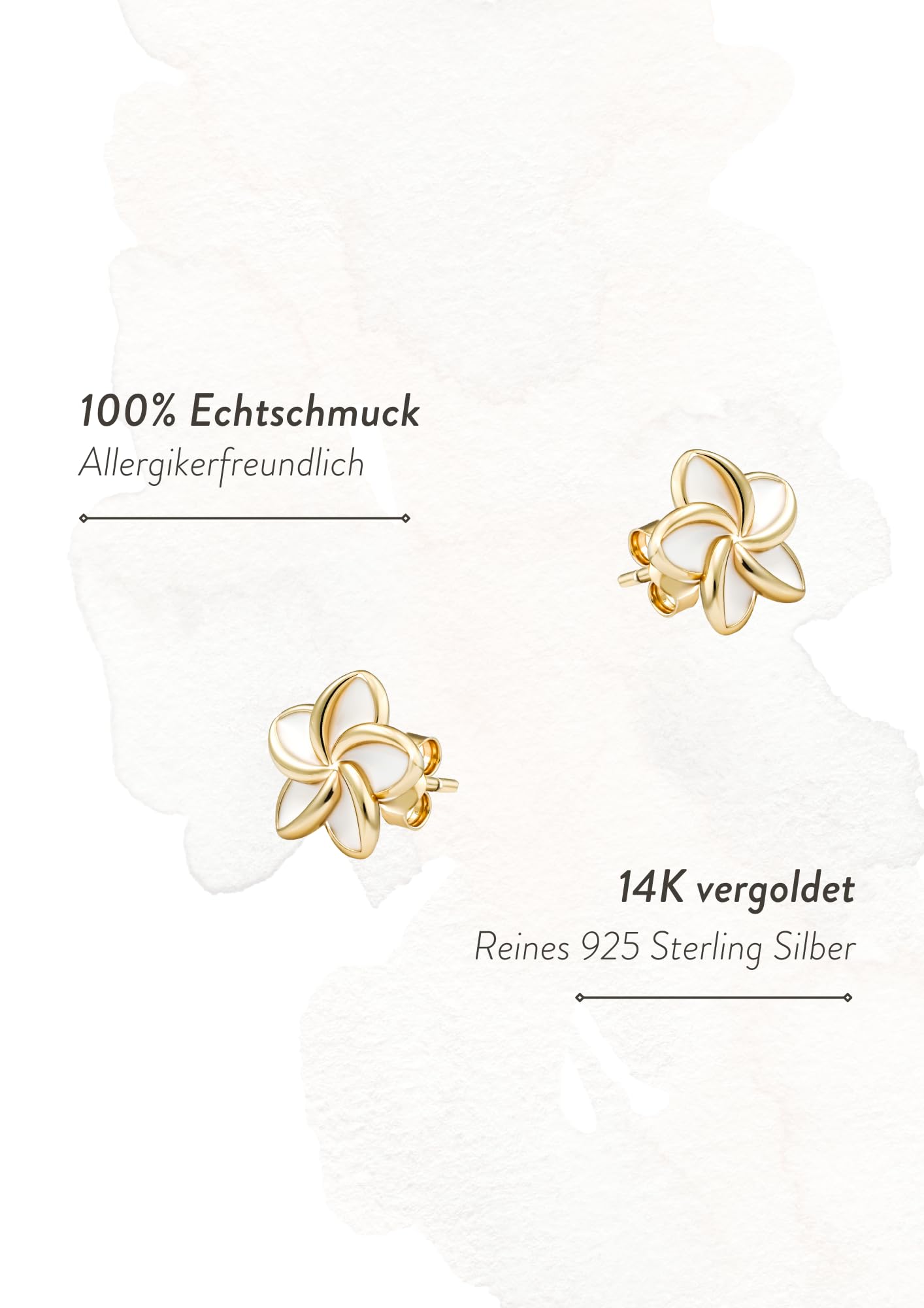 Frangipani Ohrringe