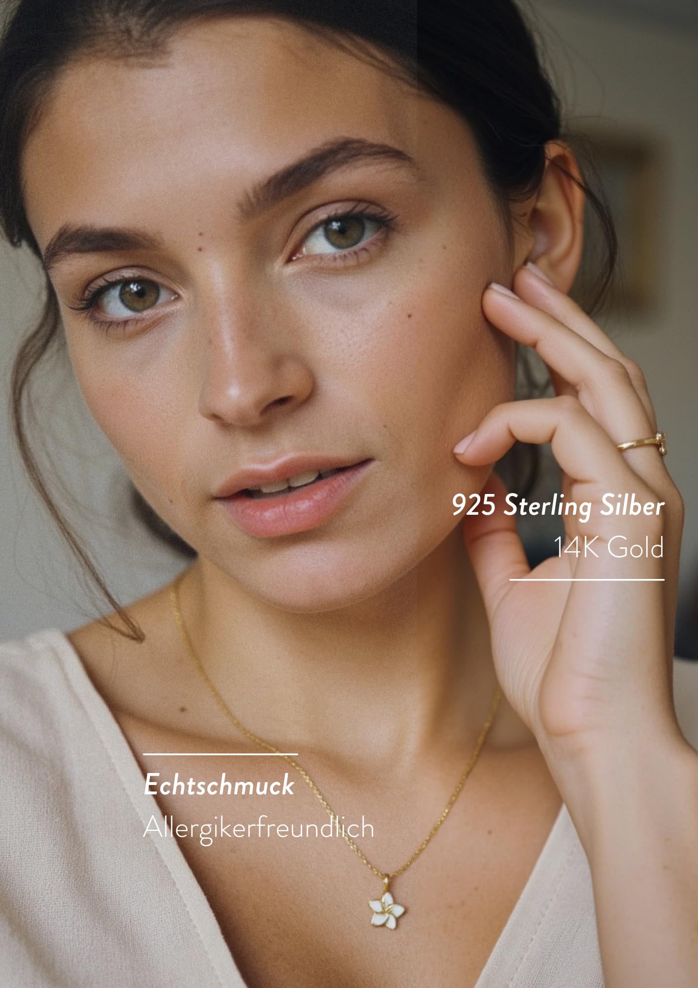 Frangipani Halskette