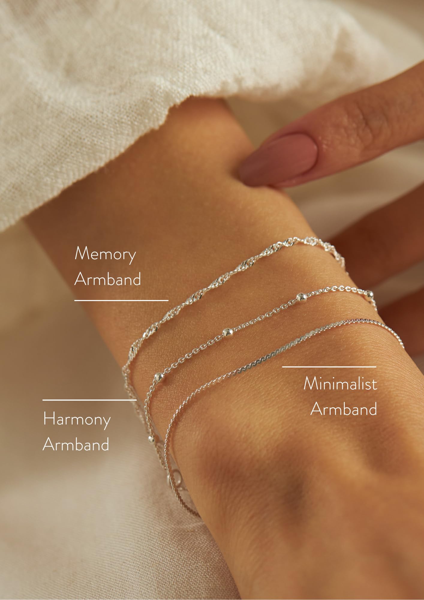 Singapur Armband 925 Sterling Silber Rosegold