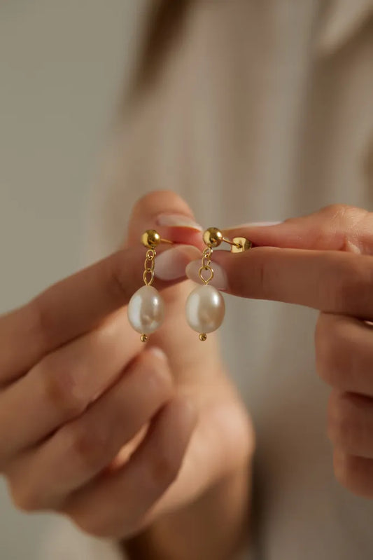 SINGLE PEARL OHRRING