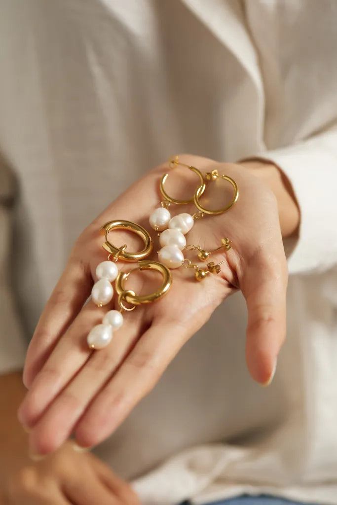 SINGLE PEARL OHRRING