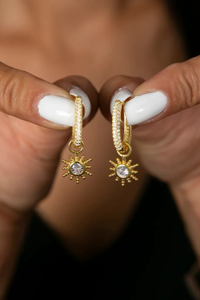 SUNSHINE SPARKLE HOOPS