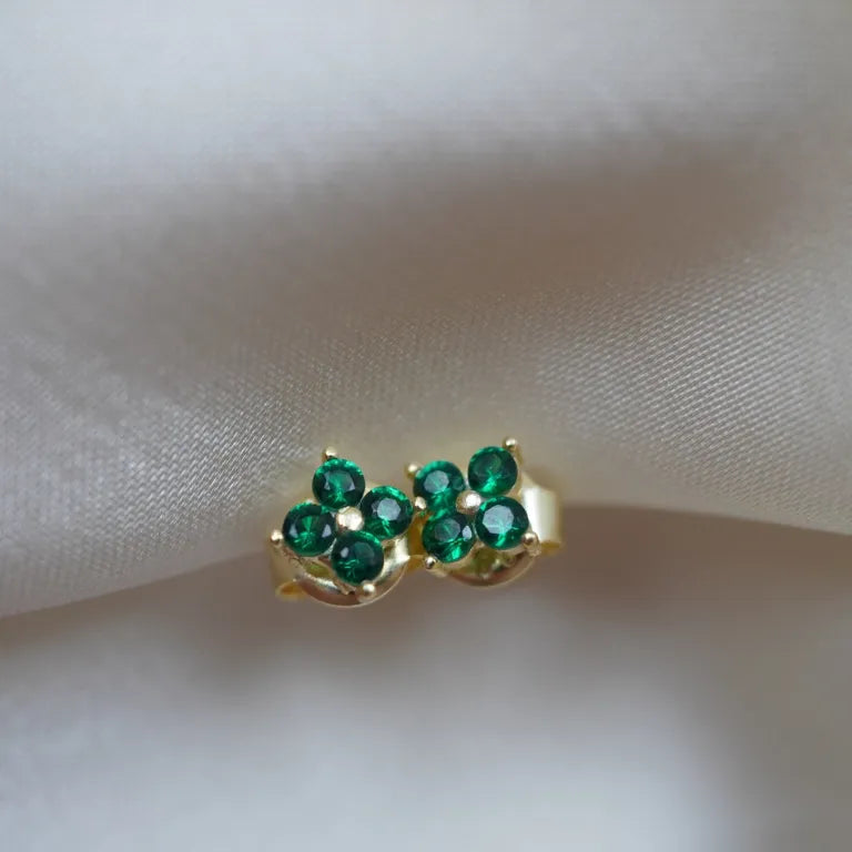 MINIMAL FLOWER OHRSTECKER