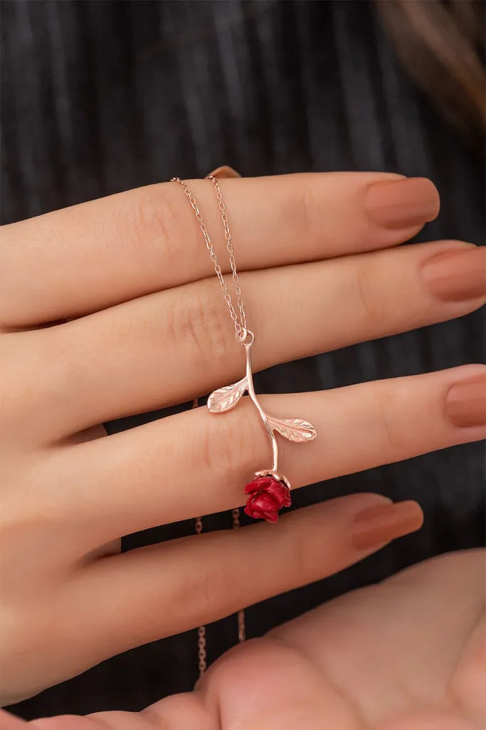 ROSE ROSÉGOLD KETTE
