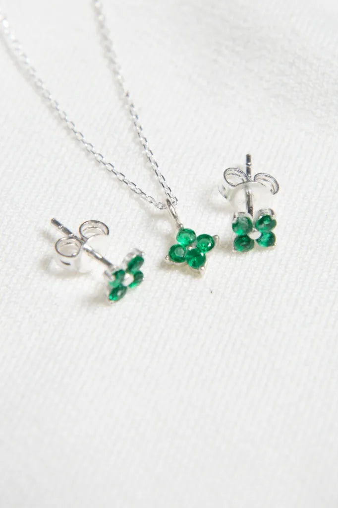 MINIMAL FLOWER OHRSTECKER