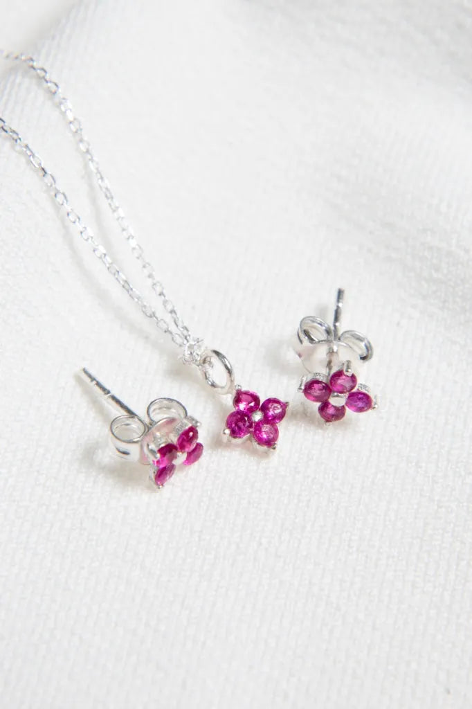 MINIMAL FLOWER KETTE