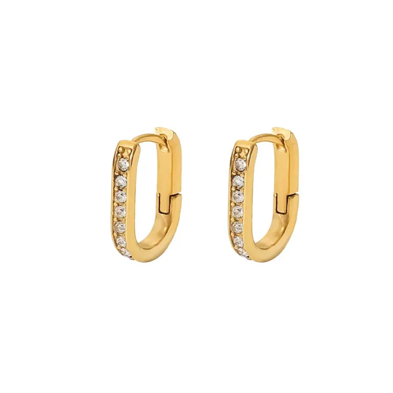 MINIMALIST OVALE HOOPS