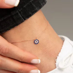 EVIL EYE FUßKETTE
