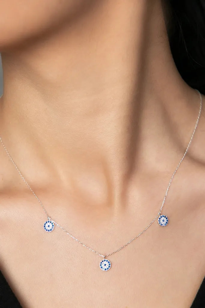 NAZAR CHARMS TRIPLE KETTE
