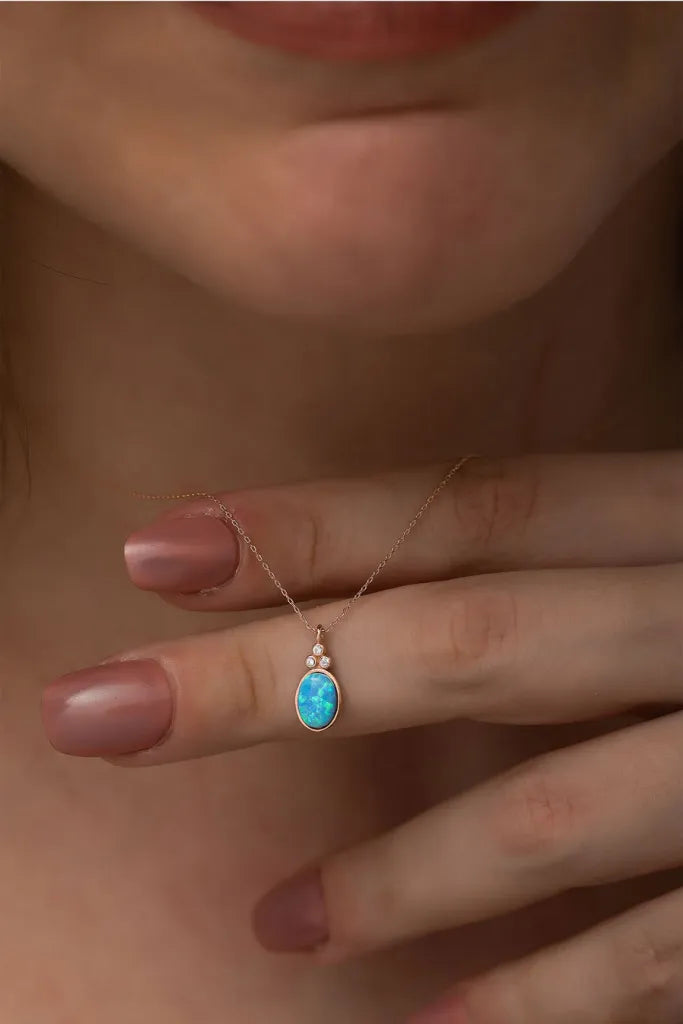 OPAL CLASSIC KETTE Roségold