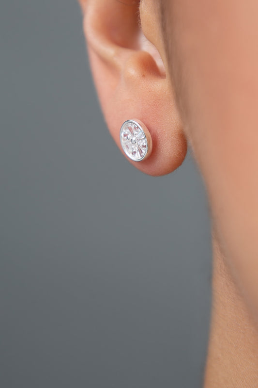 MANDALA STUD EARRINGS