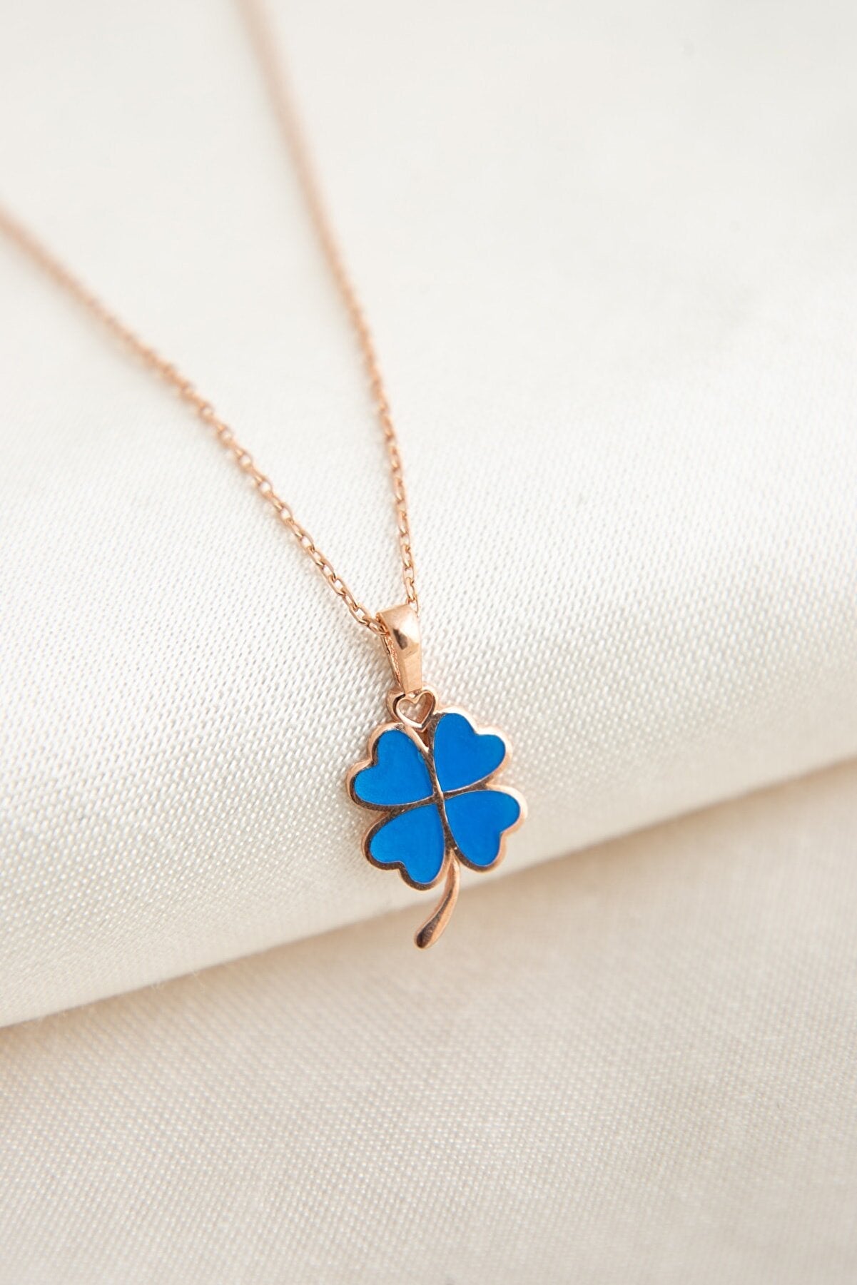 CLOVER KETTE BLAU