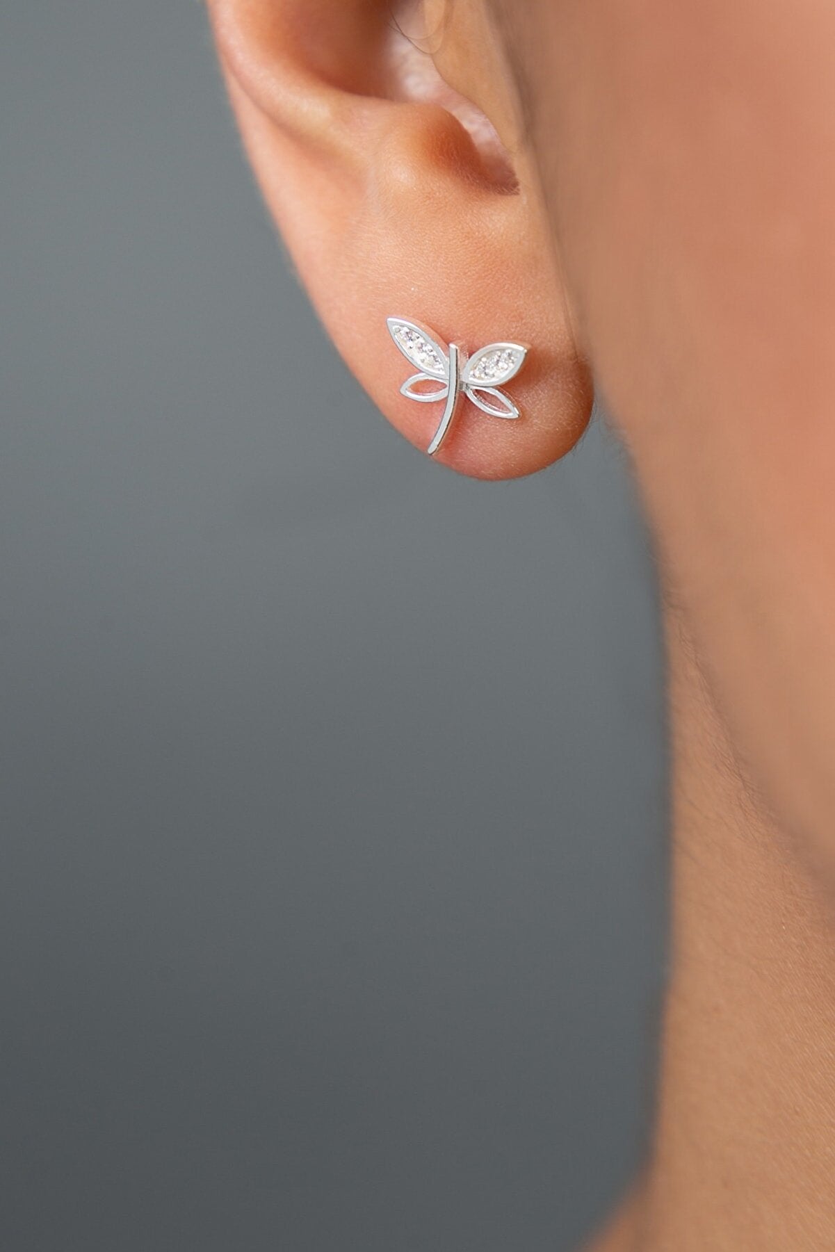 DRAGONFLY STUD EARRINGS