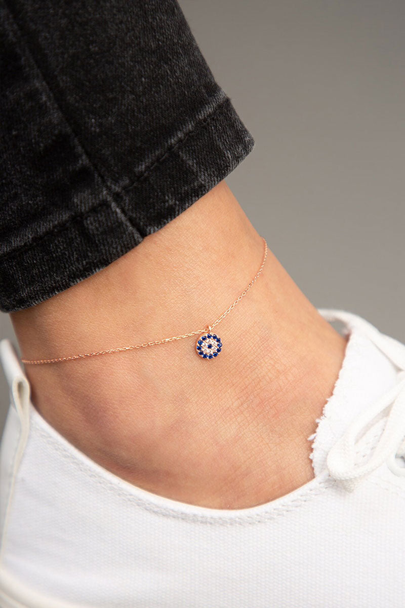 EVIL EYE FUßKETTE